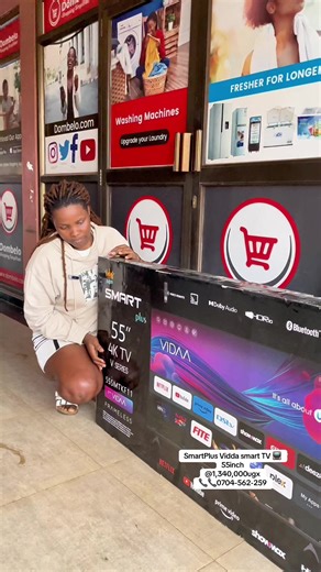 SmartPlus Vidda smart Tv 📺 55inch #tv #fyppppppppppppppppppppppp #viralvideo🔥 #trendingvideo #fypシ゚viral🖤tiktok