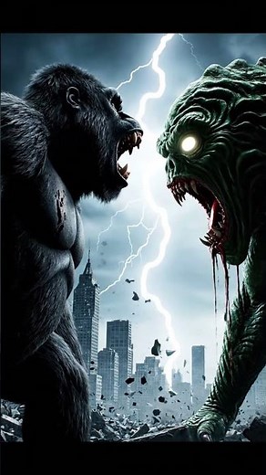 the ultimate showdown when kong vs godzilla gets angry he fights the great enemy