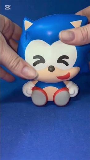 ASMR Sonic 🦔 Super Magic ✨ Squishy 🔵 #asmr #squishy #sonic #shorts #satisfying