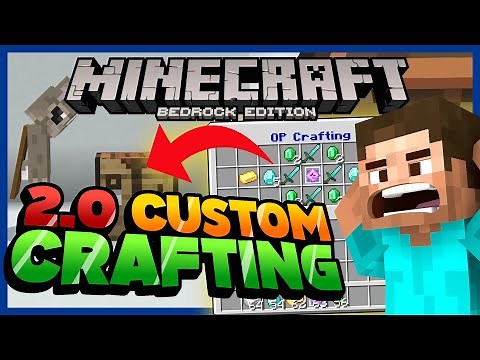 Eigene Craftingrezepte erstellen 2.0! 🤪 Minecraft Bedrock Tutorial