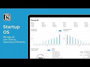Startup OS (Notion) – The Ultimate Operating System for Founders & Startup Teams