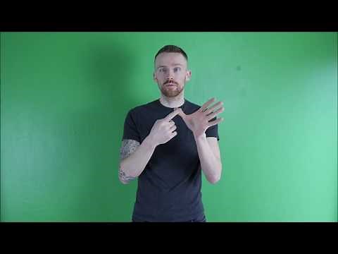 BSL Finger Spelling Quiz - Colours - British Sign Language