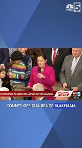 New York Rep Elise Stefanik, (R-NY-21) announced on Friday that she is suspending her gubernatorial campaign and will not seek reelection to Congress. Stefanik posted a lengthy message just before 4 p.m. on her X account, saying she made the decision to end her political ambitions "While spending precious time with my family this Christmas season." Read more here: https://www.mynbc5.com/article/elise-stefanik-suspends-gubernatorial-campaign/69822800 | My NBC5