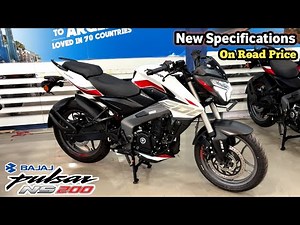 Bajaj Pulsar NS200 Bs6 2025 Model || New Specifications and On Road Price Updated || Detailed Review