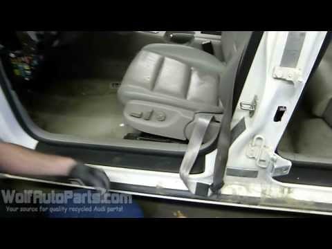 How to Remove the Front Seat - B6/B7 Audi A4 2002-2008 (Wolf Auto Parts)
