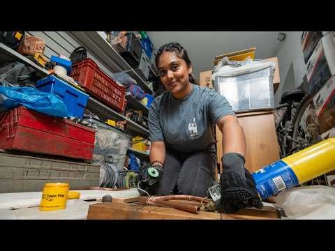 Female grad retrains as a plumber so AI can't steal her job | SWNS