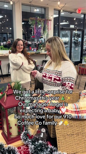 Local Coffee Shop Welcomes Expecting Mom's Joyous News