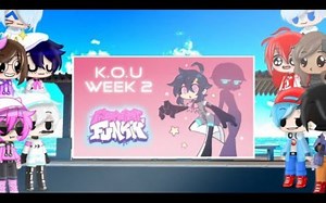 Friday night funkin反应VS KOU 3.0