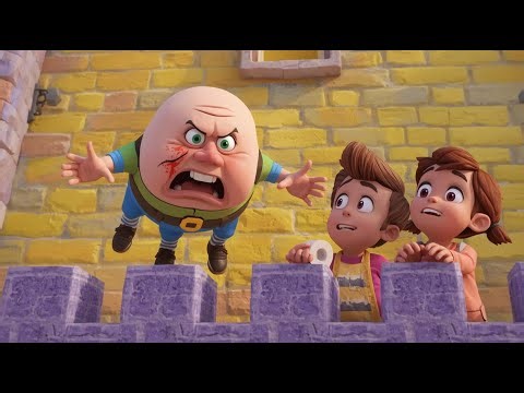 Humpty Dumpty’s Funny Fall 🚀 | Learning Colors, Shapes & ABC Adventure for Kids