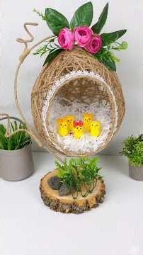 Amazing Balloon & Thread Craft Tutorial👌❤️