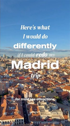 Here's my full guide for everything you need to plan that perfect Madrid itinerary 🇪🇸