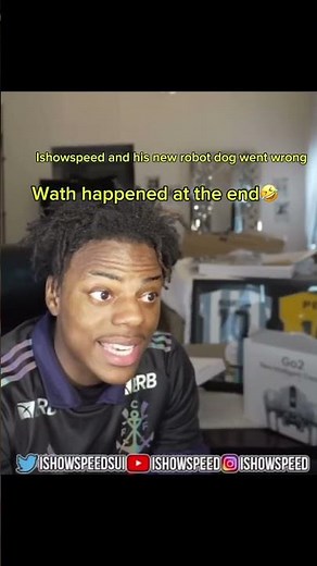 Ishowspeed and his robot dog