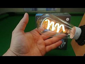 GE CYNC Smart LED Light Bulbs Review, Nice looking Edison style multi color light bulbs, easy in s