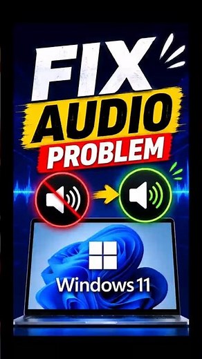How To Fix Audio Problem in Windows 11 ( 2026 )