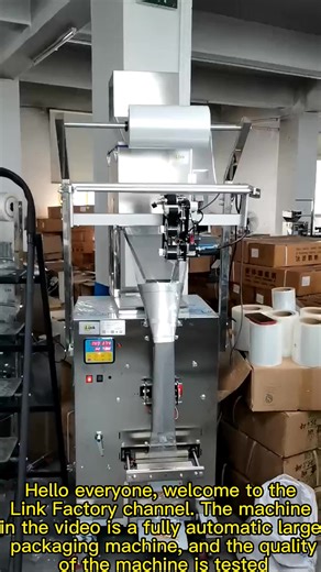 Fully Automatic Small Snack Potato Chips Popcorn Banana Chips Multi-Functional Packaging Machine