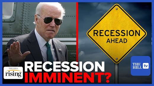 Finance reporter at The Hill Sylvan Lane weighs in on a new Bloomberg economic model that predicts a recession is certain within the next year. #recession #inflation #economy | HILL TV