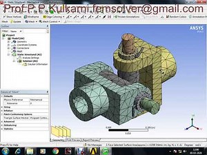 Static analysis of Universal Coupling using ANSYS workbench