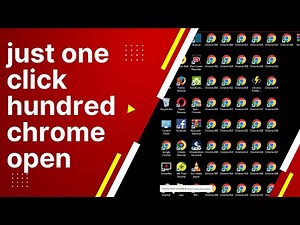 How to Create Unlimited Chrome Browser in 1 Click 100 chrome