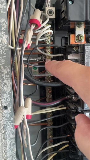 Tell me what codes you see violated here #fyp #electrical #codes #NEC