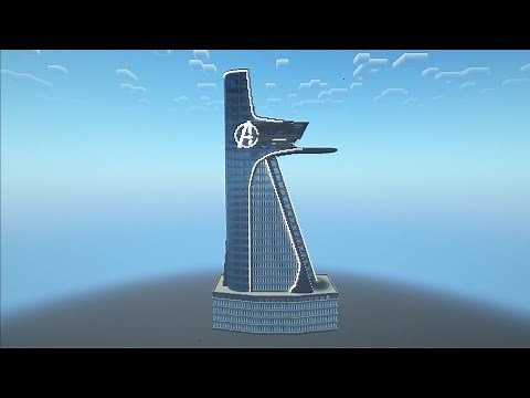Avengers Tower in Minecraft
