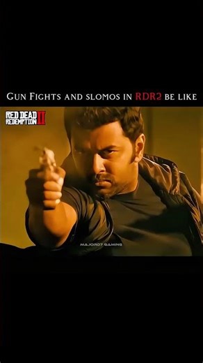 Gunfights in RDR2 Be Like… 😎🔫 | rdr2 #reddeadredemption2 #rdr2shorts #malayalamgaming