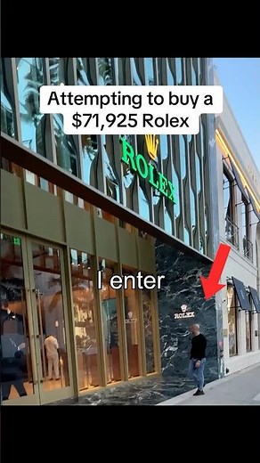 Exposing Rolex's 12 month waitlist 👀 #rolex