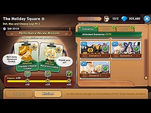 The Holiday Square All 7 Scenarios Unlocked | Cookie Run Kingdom