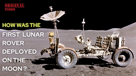 The Deployment of Rover on the Lunar Surface - Original Footage #Apollo #LunarRover #apollomission #NASA #spaceexploration #space #spacefacts #moonlovers #moonlight #moonphotography #moon @followers | Enknowledgepedia
