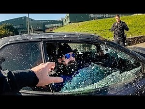 WOW! Cop RIPS OUT a Sovereign Citizens Car Window With His BARE HANDS