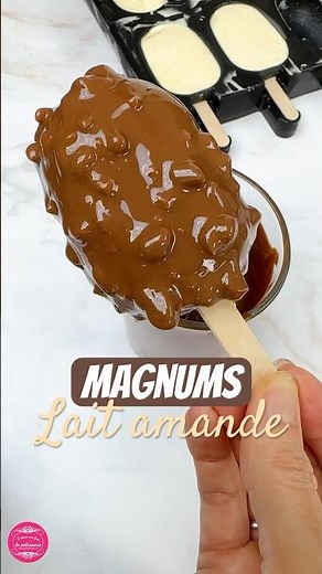 Almond and Chocolate Milk Magnum Ice Cream 🍦