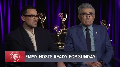 Emmy hosts Eugene Levy and Dan Levy ready to make Emmys history again