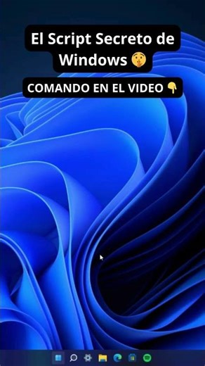 El Script Secreto de Windows 10/11 🤫 #script