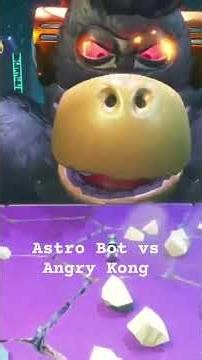 Astro Bot vs Angry Kong – Clean Boss Fight Gameplay! #gaming #gamingshorts #astrobot #bossfight
