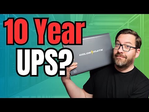 A Forever UPS? Goldenmate 1000VA/800W review with LiFePo4 battery