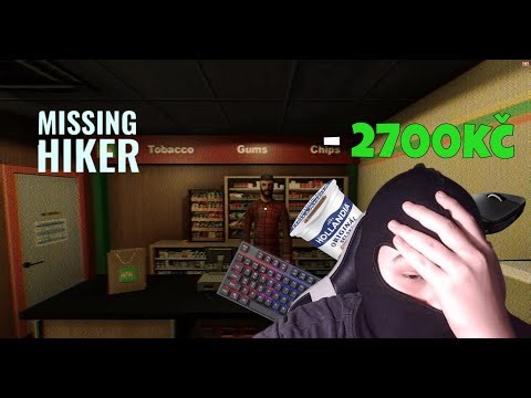 Rozbil jsem myš za 3000kč kvůli jedný horrovce 😭 | Missing Hiker (**jogurtový special**)