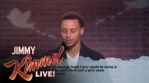 156K views · 768 shares | NEW #MeanTweets with Stephen Curry and more. Watch it on #KimmelGameNight TONIGHT at 8|7c and after the game on the West Coast on ABC! | Jimmy Kimmel Live | Facebook