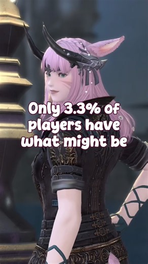 Only 3.3% of players have the CUTEST minion in Final Fantasy 14 #ffxiv #mmo #gaming