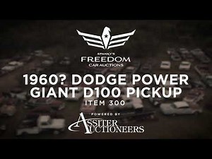 76 1960 Dodge Power Giant D100 Pickup