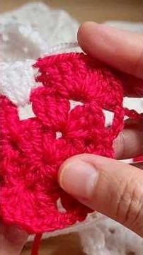 Comment changer de couleur de fil en crochet. #crochet #tuto