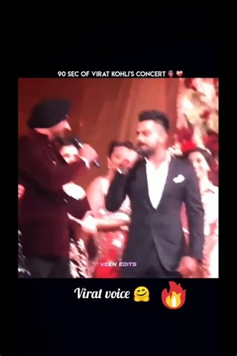 welcome to king concert 👑 voice 🤗#viratkohli #harbajansingh #wedding