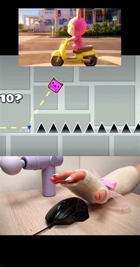 IMPOSSIBLE 10 SPIKES JUMP VS LABUBU