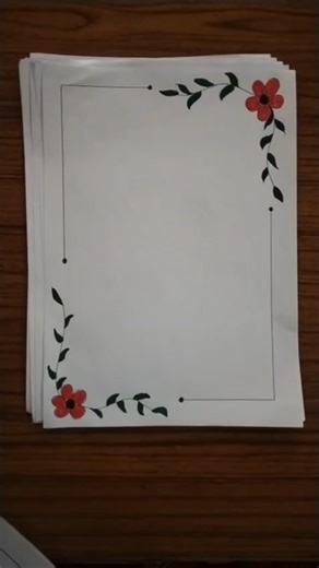 Ten Assignment Border design #viral #shortvideo