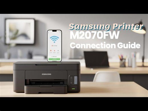 How to Easily Connect Your Samsung M2070FW Printer to Wi-Fi (Step-by-Step) | Sk Sk