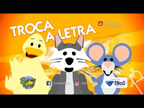 Bento e Totó - Troca a Letra (Desenho Infantil)