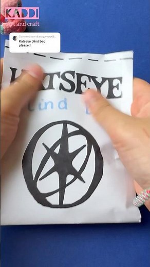 Katseye Blind Bag ✨#shorts #kaddiartandcraft #diy #papercrafts #blindbag #squishy