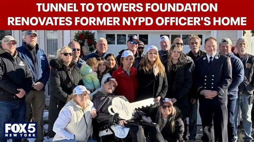 Tunnel to Towers foundation renovates former NYPD officer's home