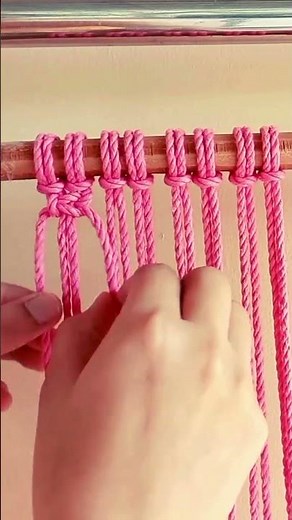 Macrame Pot Hanger (Full tutorial on my channel)