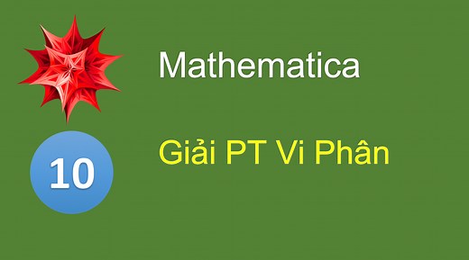 Giải phương trình vi phân