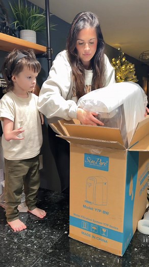 6.1K views · 34 reactions | #ad Set up our SimPure water filter with...