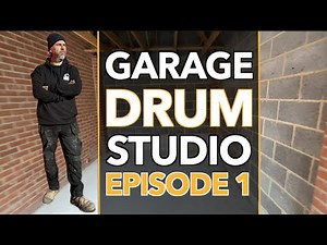 How to Build a Soundproof Garage Drum Studio - Episode 1